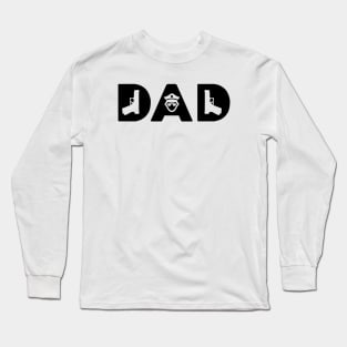 policeman dad - fathers day Long Sleeve T-Shirt